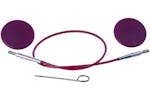 Knitpro Gro-kp10500 - Cable 20cm Purple - Cable Circular Int Knitpro Gro-kp10500 - Cable 20cm Purple - Cable Circular Int