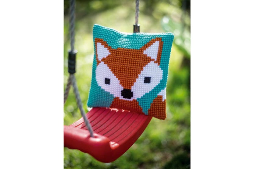 Vervaco Gro-pn-0157507 - Cushion Little Fox - Cross Stitch K Vervaco Gro-pn-0157507 - Cushion Little Fox - Cross Stitch K