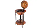 Homcom Globe Shaped Retro Mini Home Bar Cabinet Homcom Globe Shaped Retro Mini Home Bar Cabinet