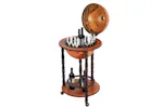 Homcom Globe Shaped Retro Mini Home Bar Cabinet Homcom Globe Shaped Retro Mini Home Bar Cabinet
