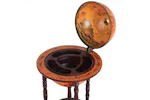 Homcom Globe Shaped Retro Mini Home Bar Cabinet Homcom Globe Shaped Retro Mini Home Bar Cabinet