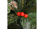 Homcom | Artificial Snow Dipped Christmas Tree with Pinecones and Berries | 5ft Homcom | Artificial Snow Dipped Christmas Tree with Pinecones and Berries | 5ft