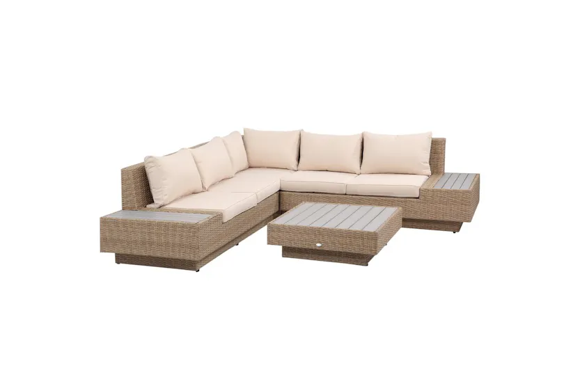 Outsunny | 860-075 | Luxurious 5-seater Rattan Garden Furniture Set Outsunny | 860-075 | Luxurious 5-seater Rattan Garden Furniture Set