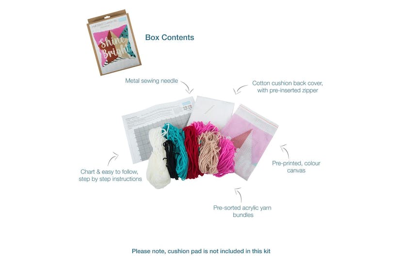 Trimits Gro-gcs82 - Half Cross Stitch Tapestry Kit Cushion S Trimits Gro-gcs82 - Half Cross Stitch Tapestry Kit Cushion S