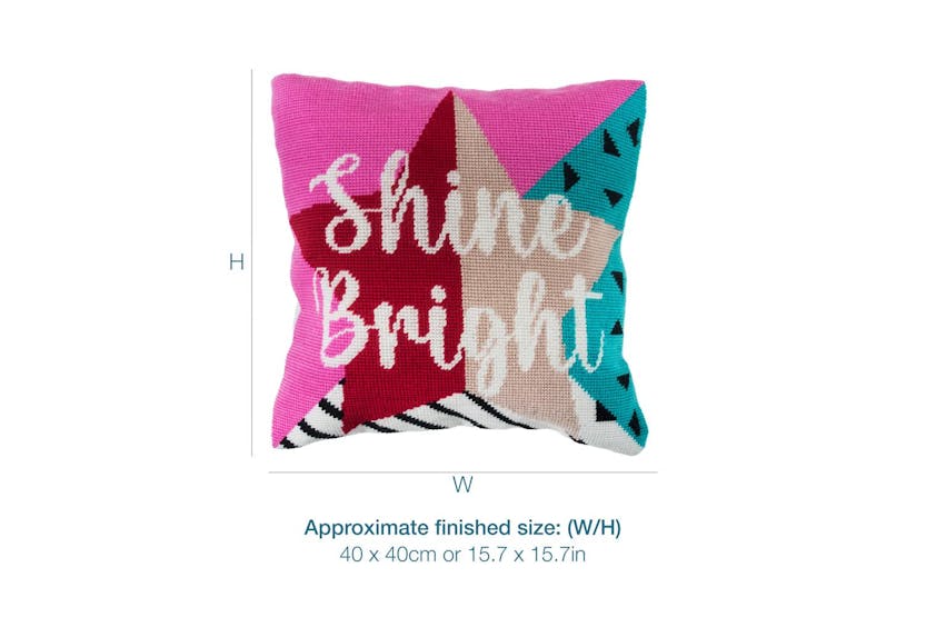 Trimits Gro-gcs82 - Half Cross Stitch Tapestry Kit Cushion S Trimits Gro-gcs82 - Half Cross Stitch Tapestry Kit Cushion S