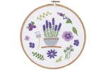 Vervaco Gro-pn-0170752 - Emb Lavender - Embroidery Kit With Vervaco Gro-pn-0170752 - Emb Lavender - Embroidery Kit With