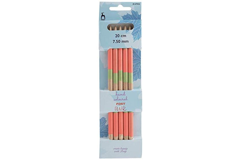 Pony Gro-p67932 - Knitting Pins Double-ended Set Of Five Fla Pony Gro-p67932 - Knitting Pins Double-ended Set Of Five Fla
