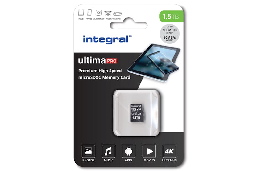 Integral Premium High Speed MICROSDHC/XC Memory Card | 1.5TB Integral Premium High Speed MICROSDHC/XC Memory Card | 1.5TB