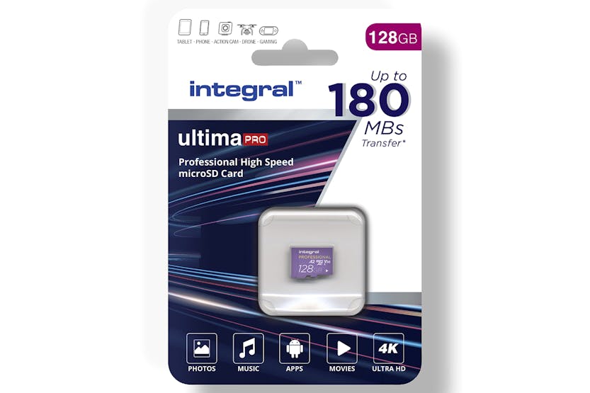 Integral Professional High Speed MICROSDXC Memory Card | 128GB Integral Professional High Speed MICROSDXC Memory Card | 128GB