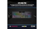 Corsair K70 RGB Pro Mechanical Gaming Keyboard | Black Corsair K70 RGB Pro Mechanical Gaming Keyboard | Black