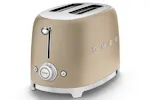 Smeg 50's Style 2 Slice Toaster | TSF01CHMUK | Champagne Gold Smeg 50's Style 2 Slice Toaster | TSF01CHMUK | Champagne Gold