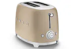 Smeg 50's Style 2 Slice Toaster | TSF01CHMUK | Champagne Gold Smeg 50's Style 2 Slice Toaster | TSF01CHMUK | Champagne Gold