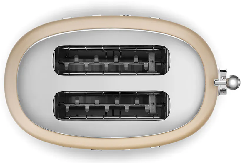 Smeg 50's Style 2 Slice Toaster | TSF01CHMUK | Champagne Gold Smeg 50's Style 2 Slice Toaster | TSF01CHMUK | Champagne Gold