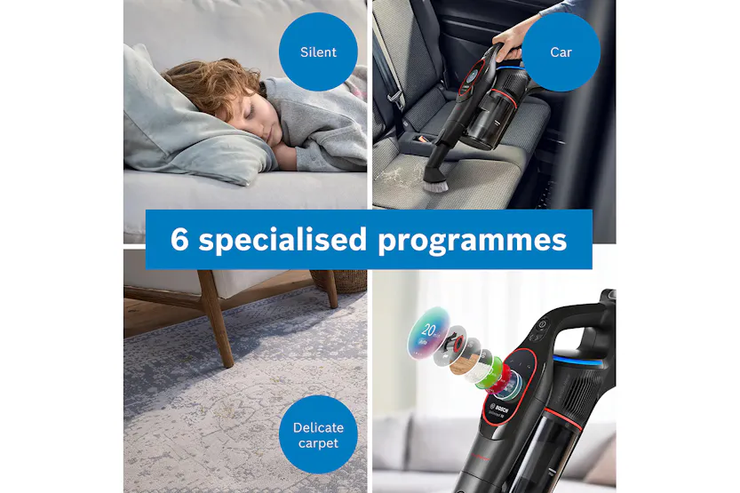 Bosch Unlimited 10 ProPower Cordless Vacuum Cleaner | BCS1051GB | Black Bosch Unlimited 10 ProPower Cordless Vacuum Cleaner | BCS1051GB | Black
