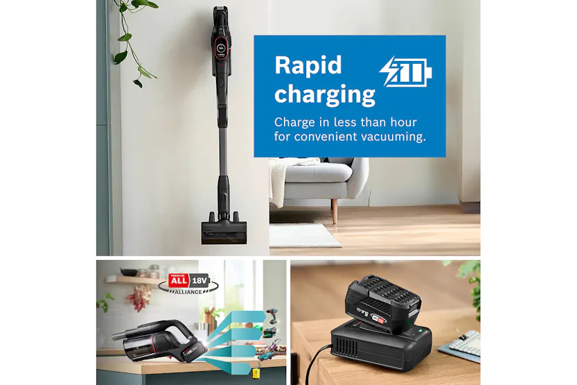 Bosch Unlimited 10 ProPower Cordless Vacuum Cleaner | BCS1051GB | Black Bosch Unlimited 10 ProPower Cordless Vacuum Cleaner | BCS1051GB | Black