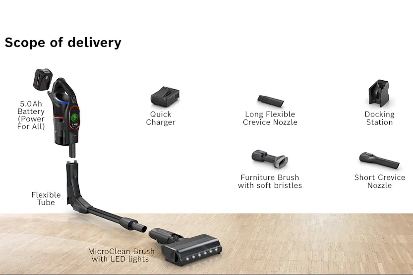 Bosch Unlimited 10 ProPower Cordless Vacuum Cleaner | BCS1051GB | Black Bosch Unlimited 10 ProPower Cordless Vacuum Cleaner | BCS1051GB | Black