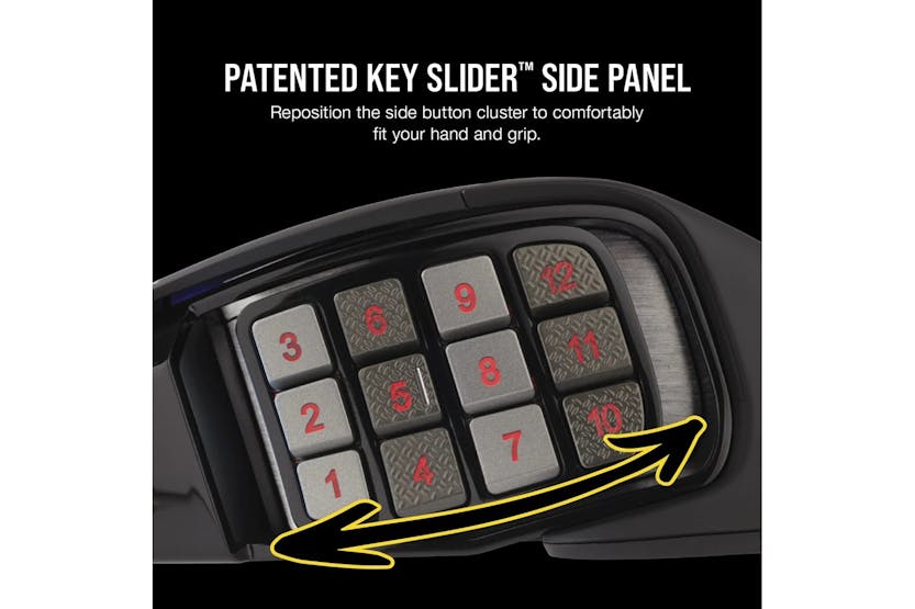 Corsair Scimitar RGB Elite Optical MOBA/MMO Gaming Mouse | Black Corsair Scimitar RGB Elite Optical MOBA/MMO Gaming Mouse | Black