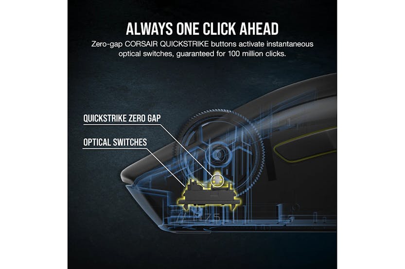 Corsair M75 Lightweight RGB Wireless Gaming Mouse | Black Corsair M75 Lightweight RGB Wireless Gaming Mouse | Black