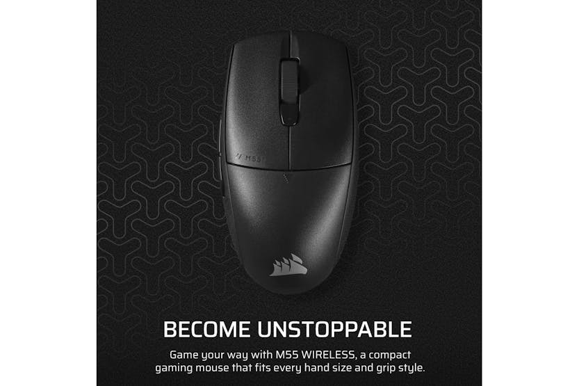 Corsair M55 Wireless Gaming Mouse | Black Corsair M55 Wireless Gaming Mouse | Black