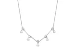 Rosato Azzurra Silver Necklace - Elegant Italian Fashion Jewellery Rosato Azzurra Silver Necklace - Elegant Italian Fashion Jewellery