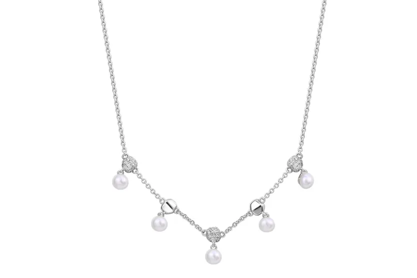 Rosato Azzurra Silver Necklace - Elegant Italian Fashion Jewellery Rosato Azzurra Silver Necklace - Elegant Italian Fashion Jewellery