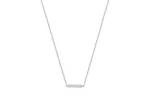 Rosato Rzbi56 Bianca Silver Necklace - Fashionable High Quality Italian Jewellery Rosato Rzbi56 Bianca Silver Necklace - Fashionable High Quality Italian Jewellery