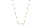 Rosato Rzbi62 - Classic Bianca Yellow Gold Necklace By Rosato Rosato Rzbi62 - Classic Bianca Yellow Gold Necklace By Rosato