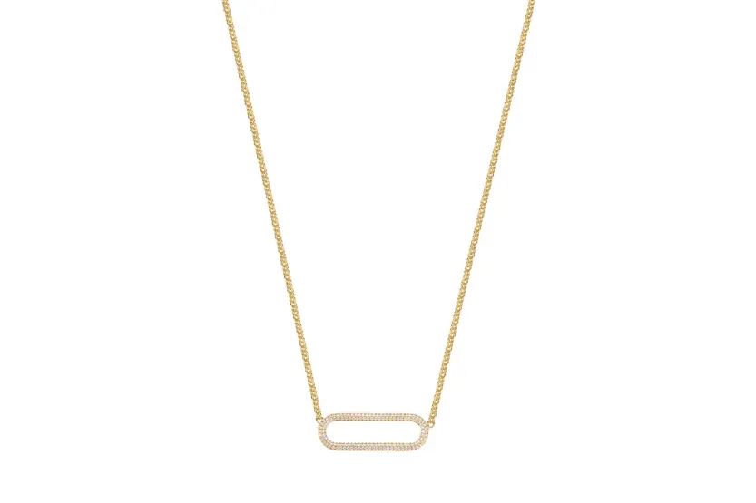 Rosato Rzbi62 - Classic Bianca Yellow Gold Necklace By Rosato Rosato Rzbi62 - Classic Bianca Yellow Gold Necklace By Rosato