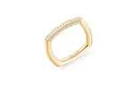 Rosato Rzbi85b - Classy Yellow Gold Ring | Luxury Fashion Jewellery | Stylish Rings Rosato Rzbi85b - Classy Yellow Gold Ring | Luxury Fashion Jewellery | Stylish Rings