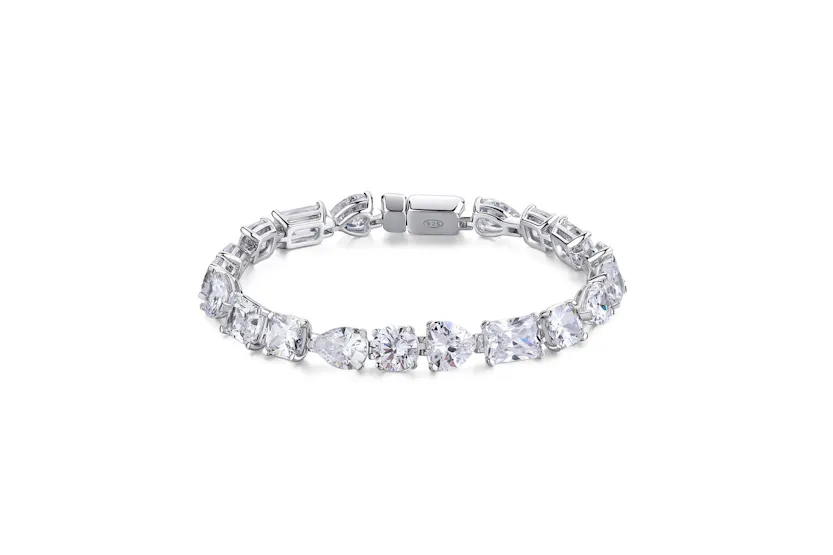 Rosato Rzge14 - Dazzling Rosato Gemma Silver Bracelet Rosato Rzge14 - Dazzling Rosato Gemma Silver Bracelet