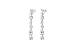 Rosato Gemma Silver Earrings For Stylish Fashion Statement Rosato Gemma Silver Earrings For Stylish Fashion Statement