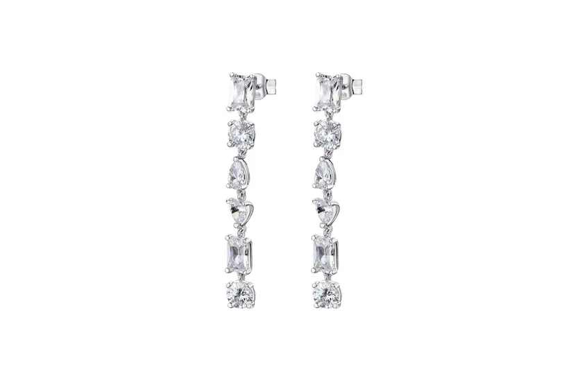 Rosato Gemma Silver Earrings For Stylish Fashion Statement Rosato Gemma Silver Earrings For Stylish Fashion Statement
