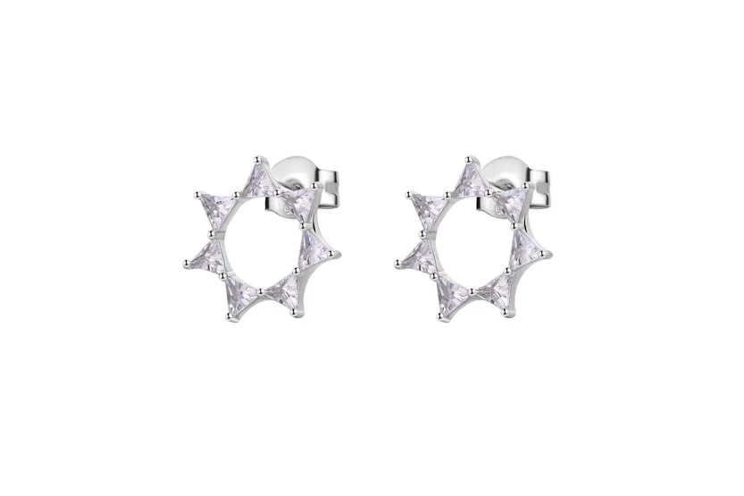 Rosato Vittoria Silver Single Earring - High Quality Rosato Fashion Earring Rosato Vittoria Silver Single Earring - High Quality Rosato Fashion Earring