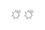 Rosato Vittoria Silver Single Earring - High Quality Rosato Fashion Earring Rosato Vittoria Silver Single Earring - High Quality Rosato Fashion Earring