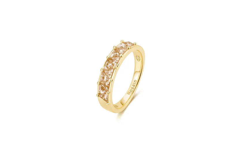 Rosato Rzvt32c - Exquisite Vittoria Yellow Gold Ring By Rosato Rosato Rzvt32c - Exquisite Vittoria Yellow Gold Ring By Rosato