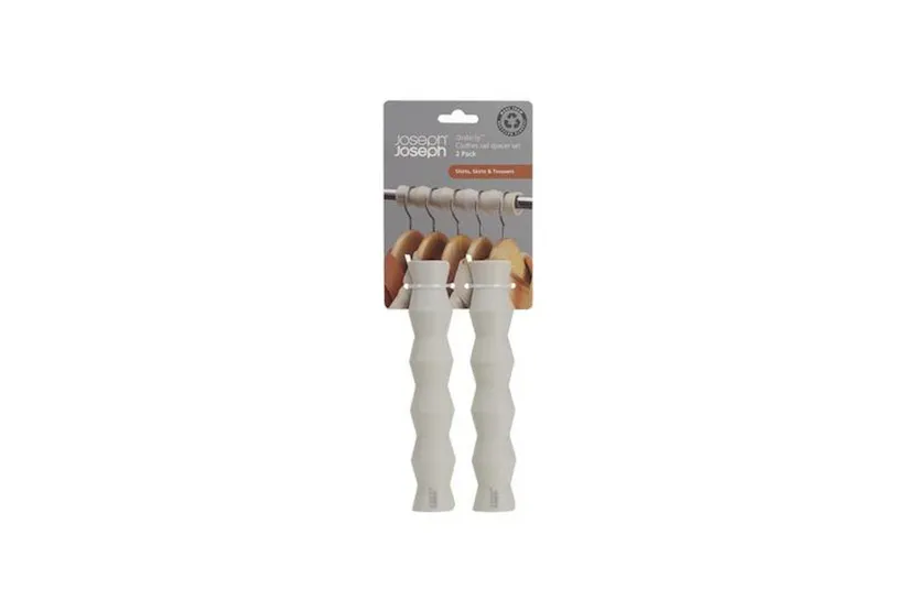 Joseph Joseph | 55006 | Orderly Rail Spacers 2pk, Clothes Rack Shelves Organiser, Storage Diy Joseph Joseph | 55006 | Orderly Rail Spacers 2pk, Clothes Rack Shelves Organiser, Storage Diy