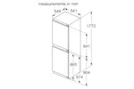 Neff N30 Built-in Fridge Freezer | KI7851FE0G Neff N30 Built-in Fridge Freezer | KI7851FE0G