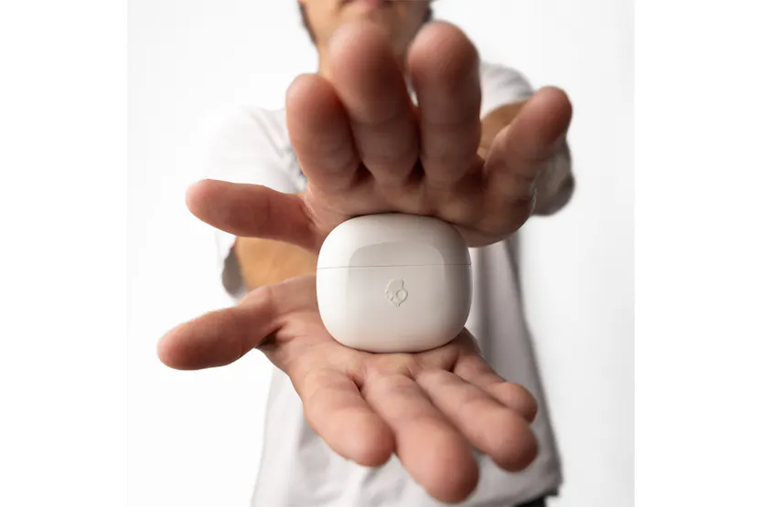 Skullcandy Rail True Wireless Earbuds | Bone Skullcandy Rail True Wireless Earbuds | Bone