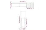 Vidaxl - 3156993 Outdoor Playset Impregnated Wood Pine Vidaxl - 3156993 Outdoor Playset Impregnated Wood Pine