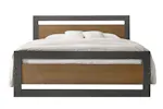 Alexis Bed Frame | Double | 4ft6 | Ash/Charcoal Alexis Bed Frame | Double | 4ft6 | Ash/Charcoal