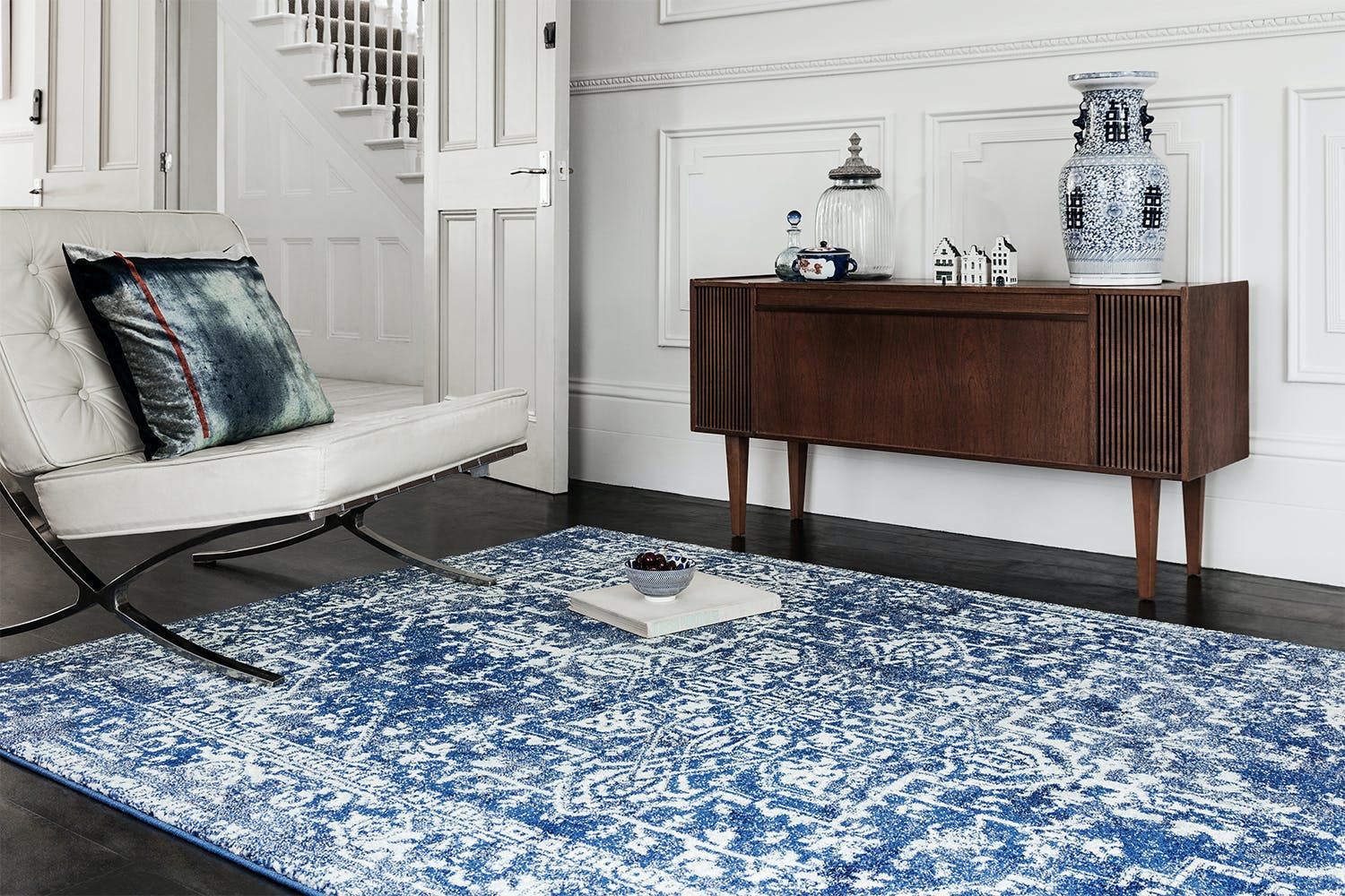 Nova Rug Antique Navy 120 x 170 cm Harvey Norman Northern Ireland