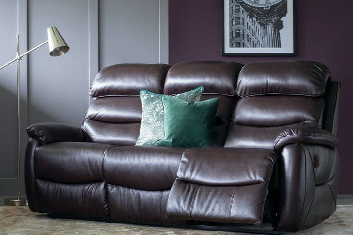 Harvey norman deals leather sofa sale