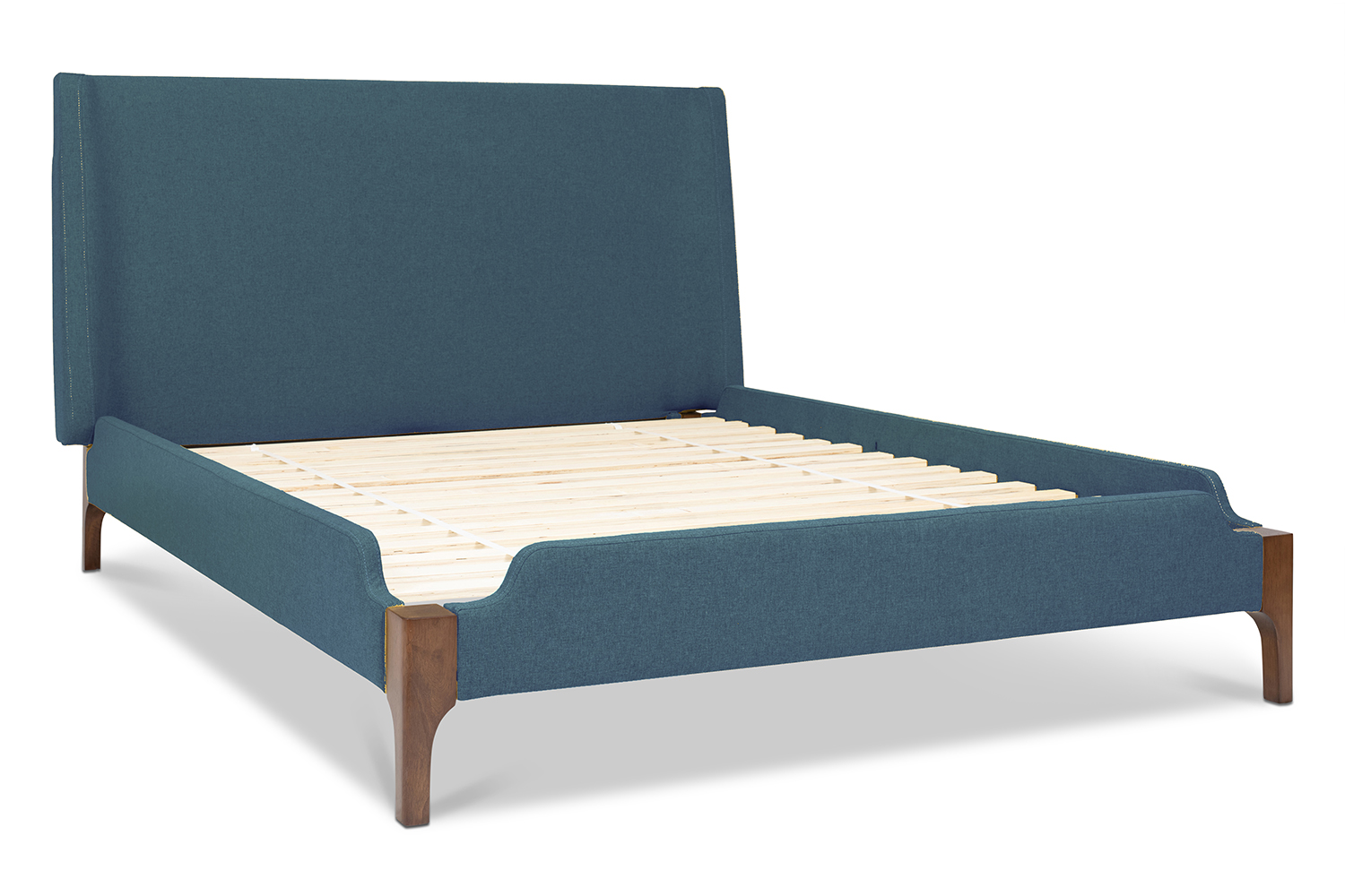 Hagan Bed Frame Super King 6ft Prussian Blue Harvey Norman