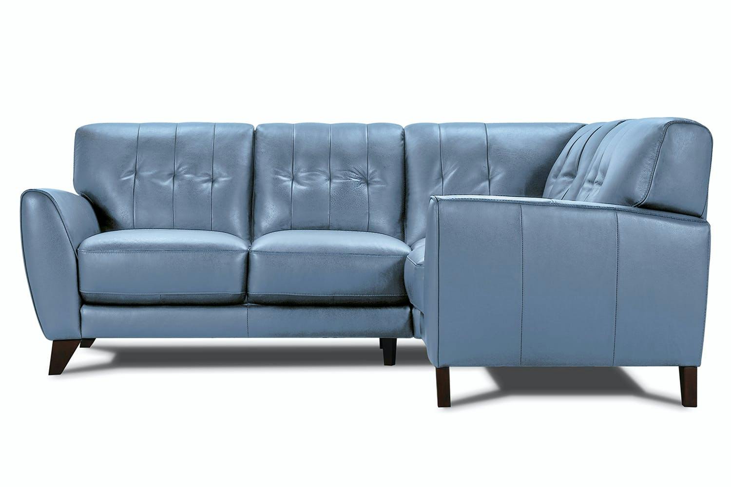 harvey norman leather corner sofa