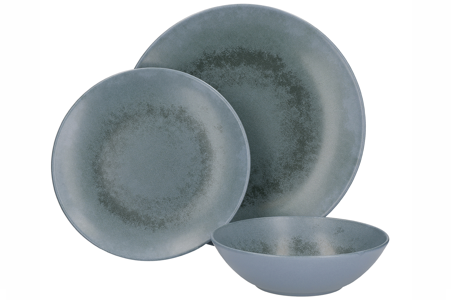 Mikasa Dinner Set Reactive Blue Set of 12 Harvey Norman