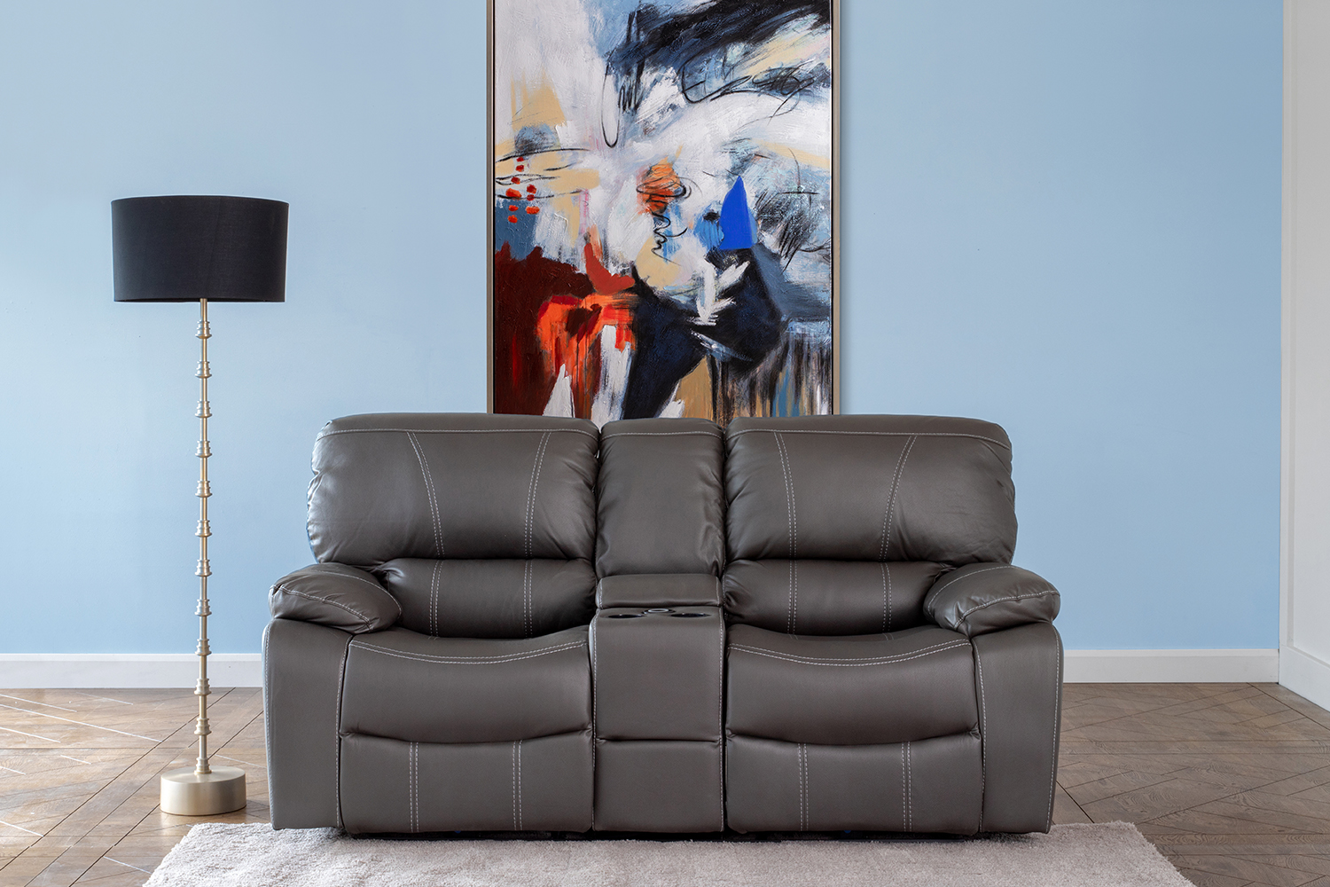 Leya 2 Seater Sofa Console Manual Recliner Harvey Norman Northern