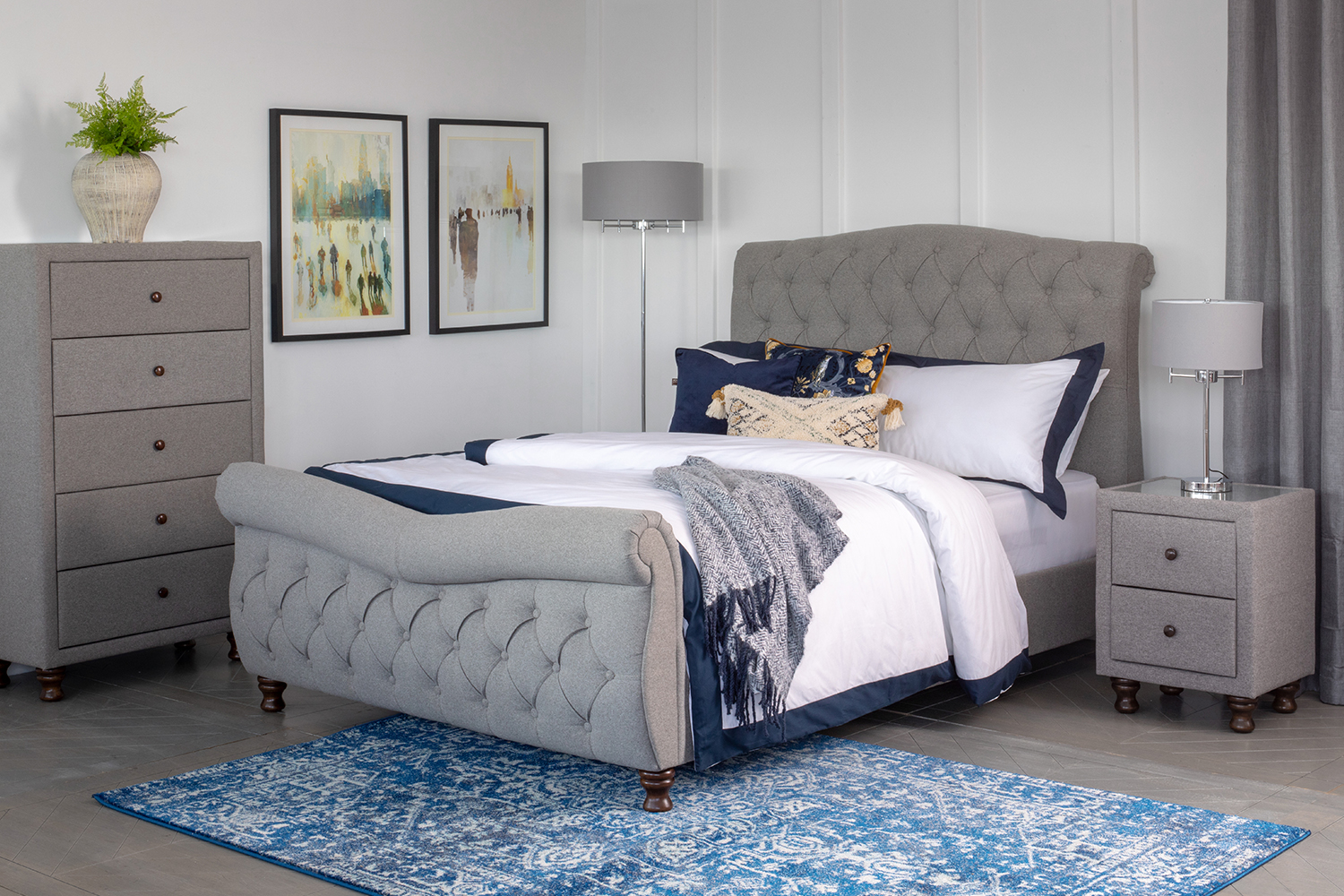 Harvey norman outlet upholstered bed