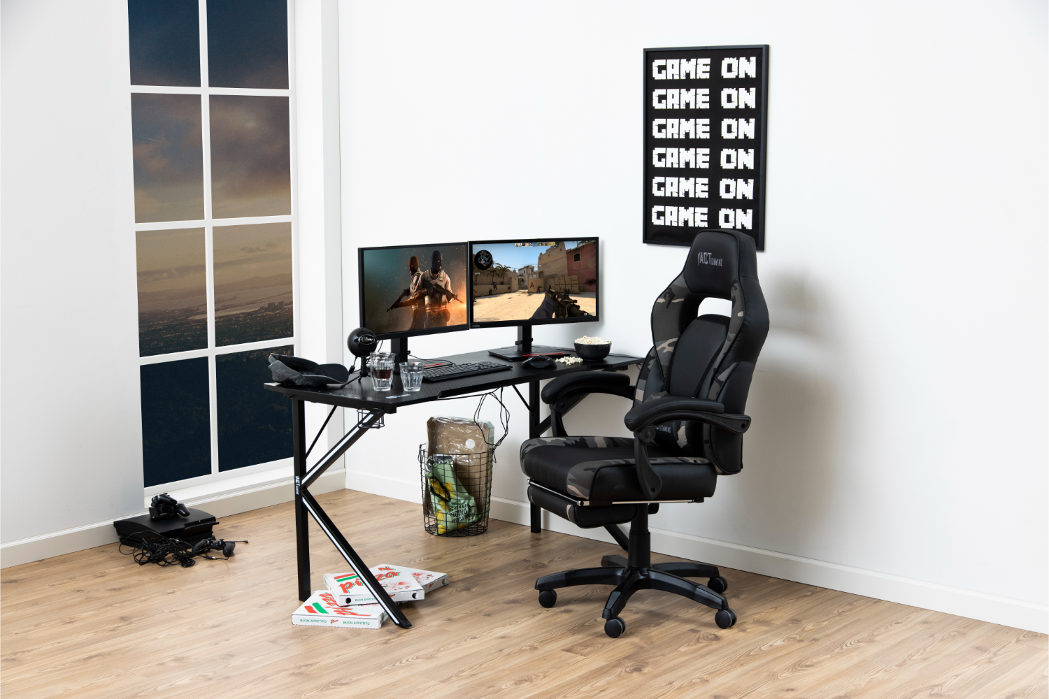 harvey norman nitro gaming desk