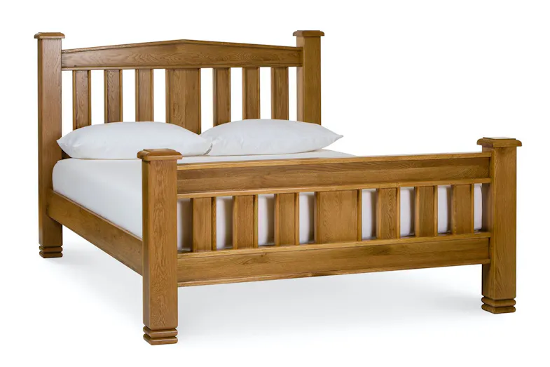 lancaster super king 6ft bedframe natural oak harvey norman ireland