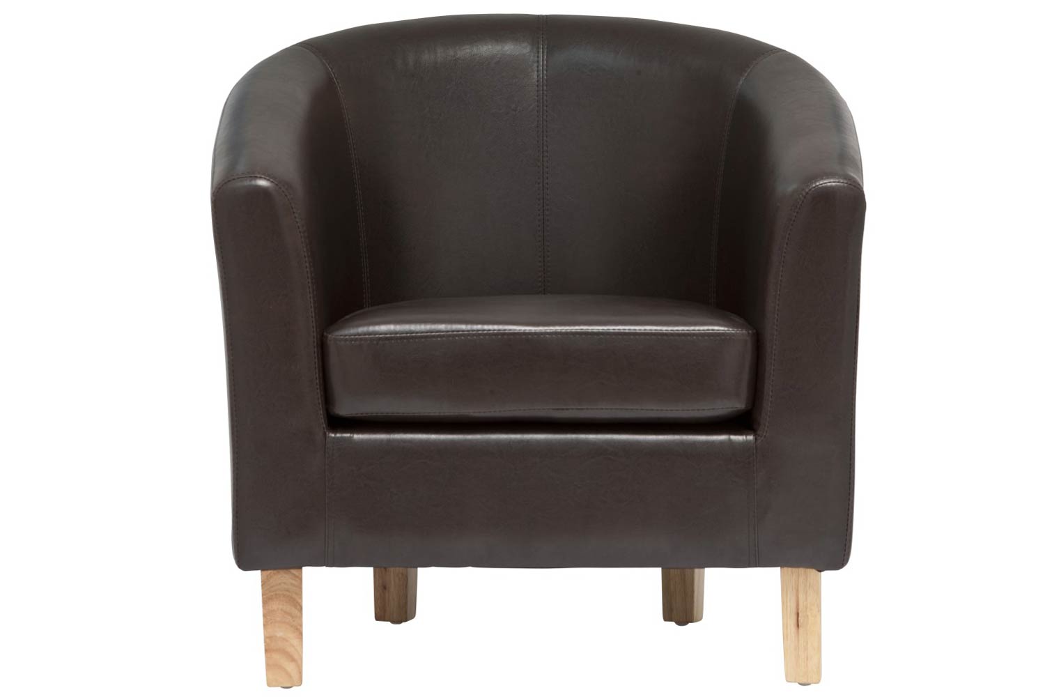 jayla tub chair  brown